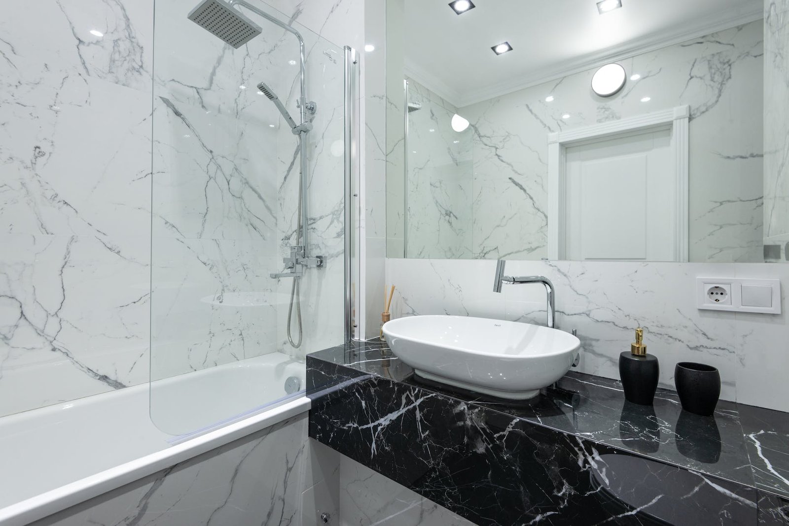 interior of bathroom